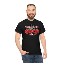 Load image into Gallery viewer, GOOD MAN #SelfLove (Unisex Heavy Cotton Tee)(black)