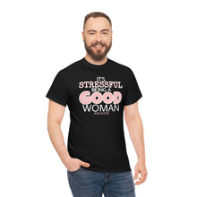 Load image into Gallery viewer, GOOD WOMAN#SelfLove (Unisex Heavy Cotton Tee)(black)