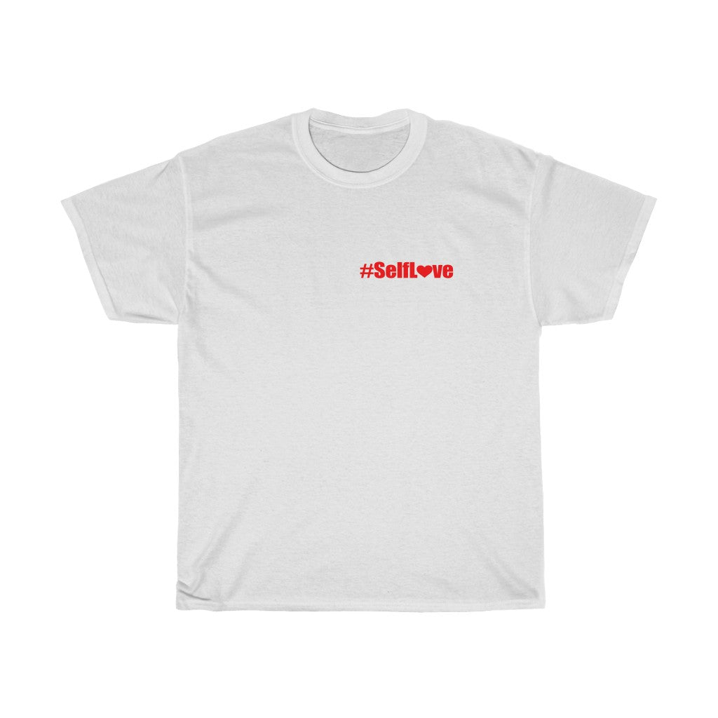 #SelfLove (Unisex Heavy Cotton Tee)(black)