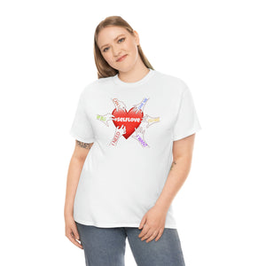TAKING FROM ME #SelfLove (Unisex Heavy Cotton Tee)(black)