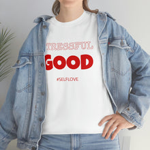Load image into Gallery viewer, GOOD MAN #SelfLove (Unisex Heavy Cotton Tee)(black)