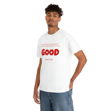 Load image into Gallery viewer, GOOD MAN #SelfLove (Unisex Heavy Cotton Tee)(black)