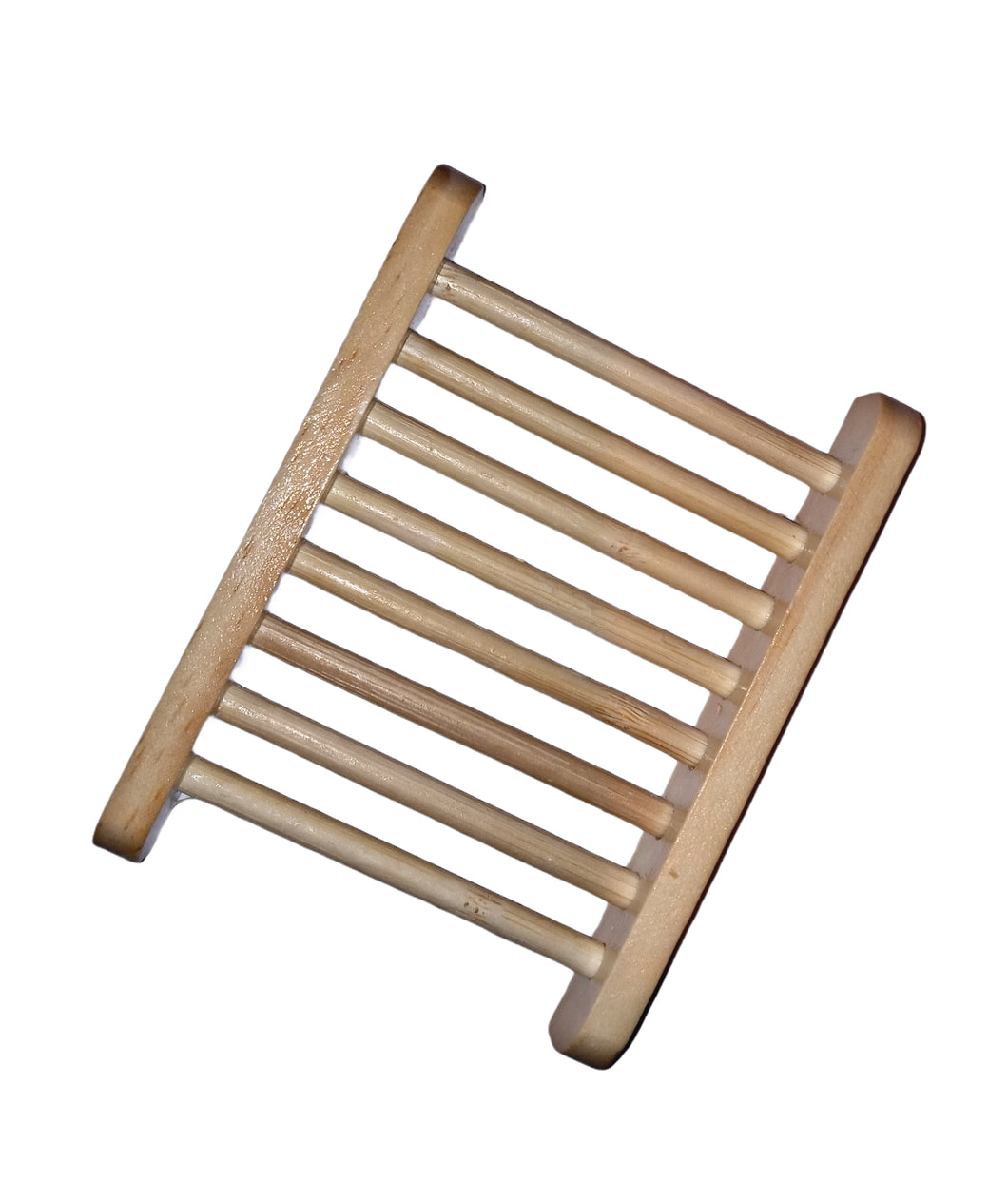 WOODEN SOAP DISH HOLDER (TAN)