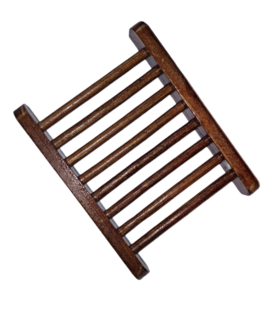 WOODEN SOAP DISH HOLDER (DARK CHOCOLATE)
