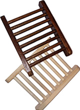 Load image into Gallery viewer, WOODEN SOAP DISH HOLDER (TAN)