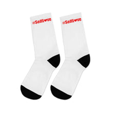 Load image into Gallery viewer, #SelfLove Socks (white)
