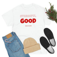 Load image into Gallery viewer, GOOD MAN #SelfLove (Unisex Heavy Cotton Tee)(black)
