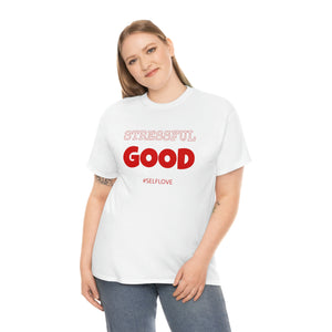 GOOD MAN #SelfLove (Unisex Heavy Cotton Tee)(black)